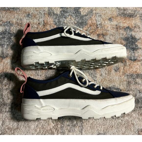 Vans Sentry Old Skool Ultracrush sneakers platform Forest Night 6.5 - Picture 3 of 10